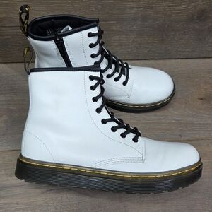 Dr. Martens Zavala White Combat Boots